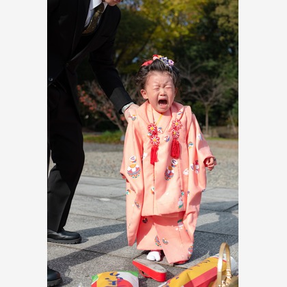 photo by Dokocaが出張撮影した「ふたりの七五三」の家族写真