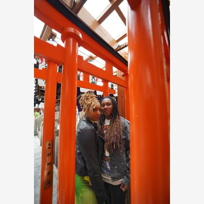 takumatravelが出張撮影したフード, 大阪城公園, 家族旅行が写った旅行先の記念撮影の写真