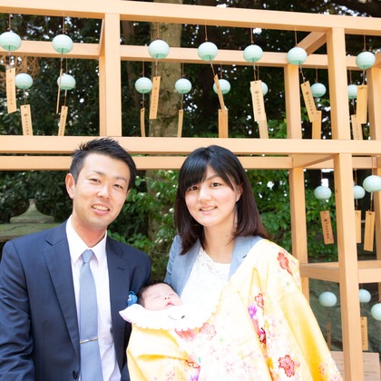 瀧澤 唯が出張撮影したお宮参り, 肌, 衣類が写った前撮り/後撮り出張撮影の写真