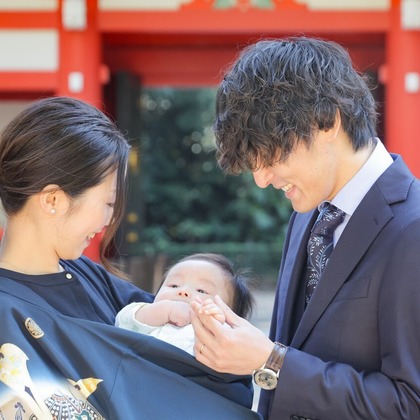 photo39.netが出張撮影した「七五三お宮参り家族写真ロケーションフォト」の家族写真