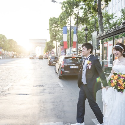 24to Produceが撮影した「パリでのフォトウェディング」の写真