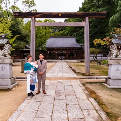 フォトスタジオ　ちっくたっくが出張撮影した「ファミリーフォト(ファミリー・キッズ・ベビー)」の家族写真