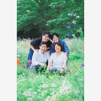 松井シンジが撮影した家族写真の出張撮影の写真