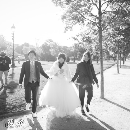 24to Produceが撮影した「パリでのフォトウェディング」の写真