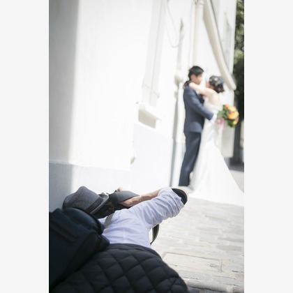 Photo of wedding photos in Paris taken by 24to Proddecu Photographer