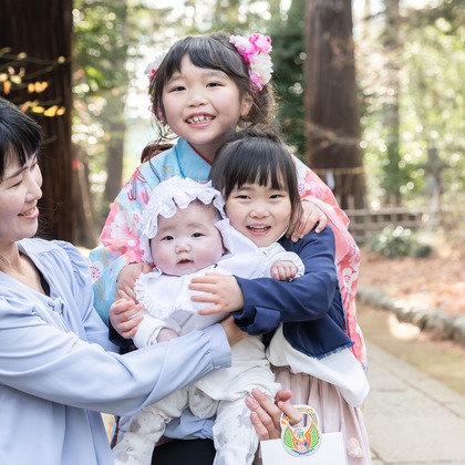 出張撮影くろさわが出張撮影した「七五三」の家族写真