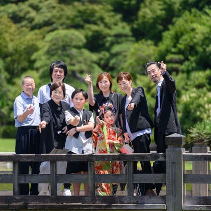 寫樂斎が撮影した七五三フォトの写真