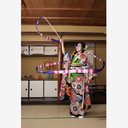 スマイルハンターが出張撮影した家族写真(キッズ,ベビーフォト)などが写った「成人式フォト」の家族写真