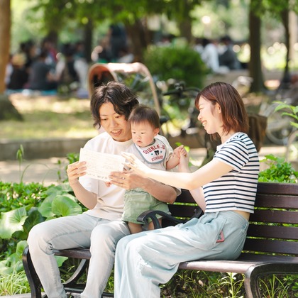 蓬台祐希が撮影した家族写真の出張撮影の写真