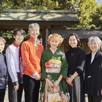 bluevalleyが撮影した家族写真の出張撮影/七五三フォト/お宮参りの写真