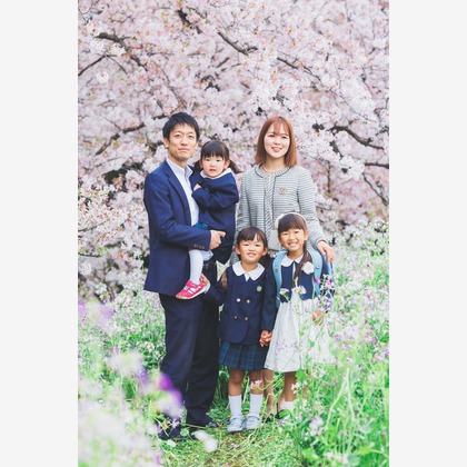 松井シンジが撮影した家族写真の出張撮影の写真
