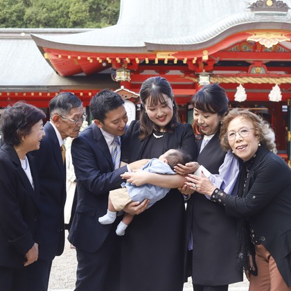 株式会社KP Lifeが撮影したお宮参りの写真