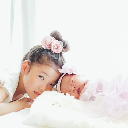 出張撮影HUG TIMEが撮影したスタジオ撮影の写真