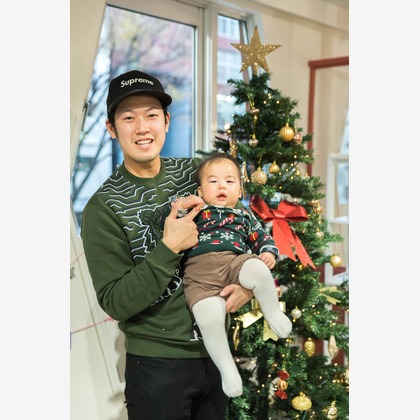 髙栁豪志が撮影した家族写真の出張撮影の写真