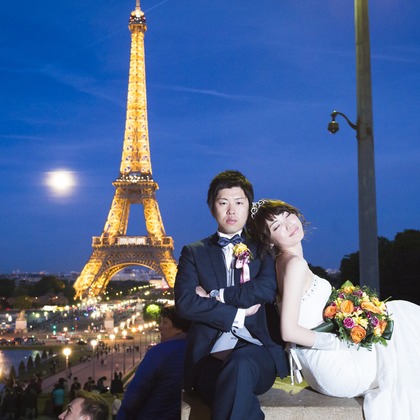 24to Produceが撮影した「パリでのフォトウェディング」の写真
