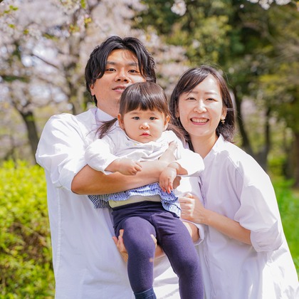 井崎　敬太が撮影した家族写真の出張撮影の写真