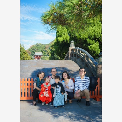 Aya Petite Photographyが出張撮影した「七五三出張撮影」の家族写真