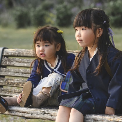 photoYoshitakeが出張撮影した「公園にて」の家族写真