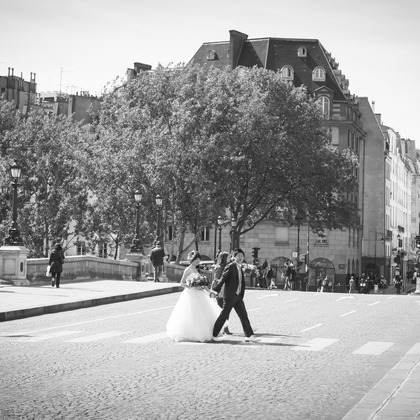 24to Produceが撮影した「パリでのフォトウェディング」の写真