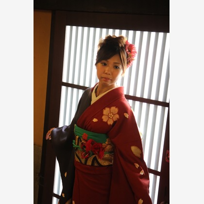 スマイルハンターが出張撮影した家族写真(キッズ,ベビーフォト)などが写った「成人式フォト」の家族写真