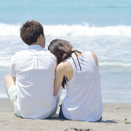 CREATIVE HOUSEが出張撮影した水着トップ, 自転車-機器と備品, ワンピースなどが写った「カップル・友人」の家族写真