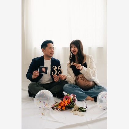 菅野　晴弥が撮影したマタニティフォトの写真