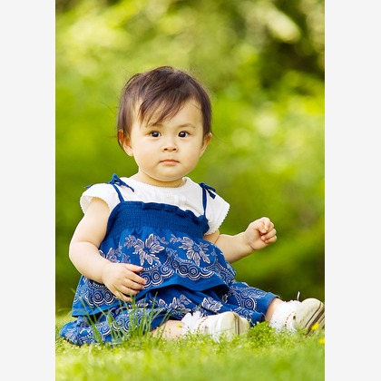 森　健児が出張撮影した「記念写真、子供の写真」の家族写真