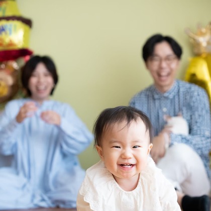 株式会社VISTA / VISTA Photographyが出張撮影した家族写真(キッズ,ベビーフォト)などが写った「ファミリーフォト」の家族写真
