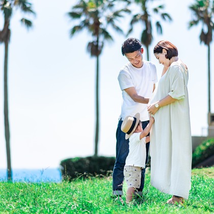 サキヤマ リエが撮影した家族写真の出張撮影の写真