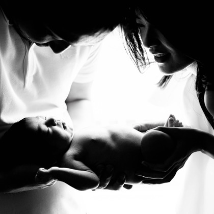 kudophotoが撮影したニューボーンフォト/家族写真の出張撮影の写真