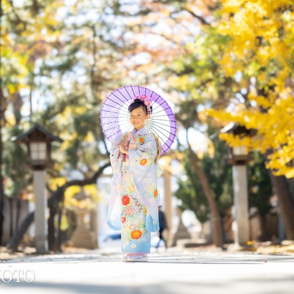 大森光太郎・K-PHOTOが出張撮影した「七五三撮影」の家族写真