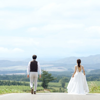 uno e creative act.が撮影した「富良野・美瑛　ロケーションフォトウェディング」の写真