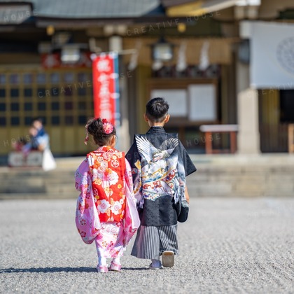 CREATIVE HOUSEが出張撮影した「七五三」の家族写真