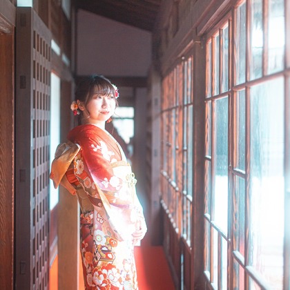 kudophotoが撮影した家族写真の出張撮影/成人式撮影の写真