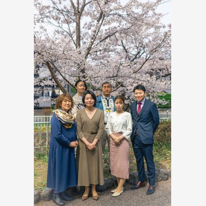 上倉達也が撮影した家族写真の出張撮影の写真