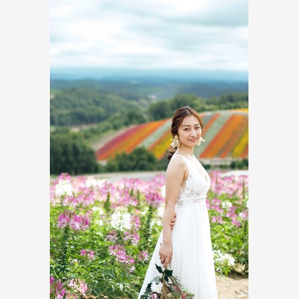 uno e creative act.が撮影した「富良野・美瑛　ロケーションフォトウェディング」の写真