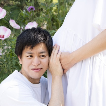 大森　礼子が撮影したマタニティフォトの写真