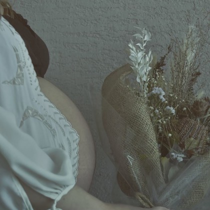 向日葵が撮影した「マタニティフォト」の写真