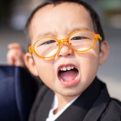 竹部 祐樹が出張撮影した防府天満宮, 足首, 人間の足などが写った「七五三＠防府天満宮」の家族写真
