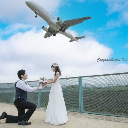 A&Y写真OFFICEが撮影した前撮り/後撮り出張撮影の写真