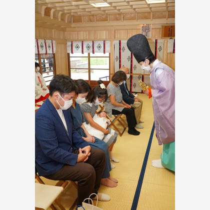 スタジオ　まるが撮影したお宮参りの写真