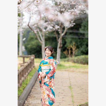 大森光太郎・K-PHOTOが出張撮影した「成人式撮影」の家族写真