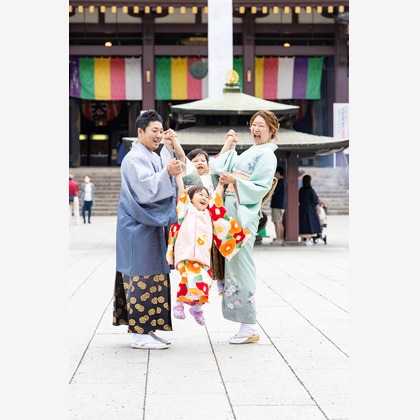 奥田大貴が撮影した七五三フォトの写真