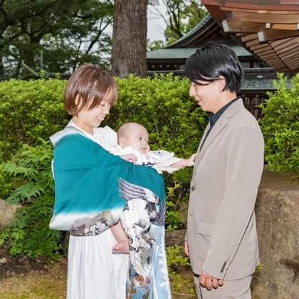 フォトスタジオ　ちっくたっくが出張撮影した「ファミリーフォト(ファミリー・キッズ・ベビー)」の家族写真