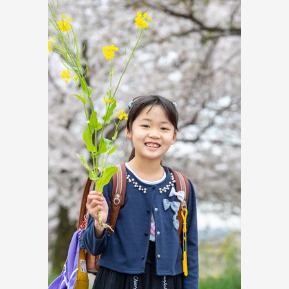 スタジオαが出張撮影した植物, スリーブ, 上着が写った学校行事の写真