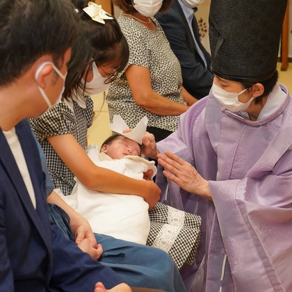 スタジオ　まるが撮影したお宮参りの写真