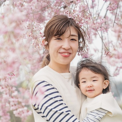 いしづか ちひろが撮影した家族写真の出張撮影の写真