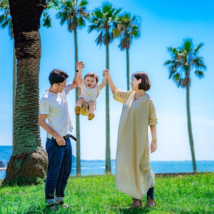 サキヤマ リエが撮影した家族写真の出張撮影の写真