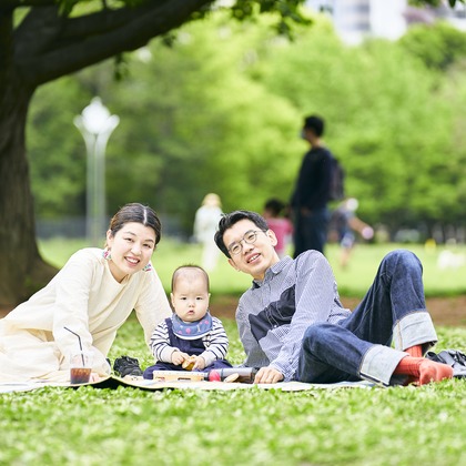 大橋裕紀が撮影した家族写真の出張撮影の写真