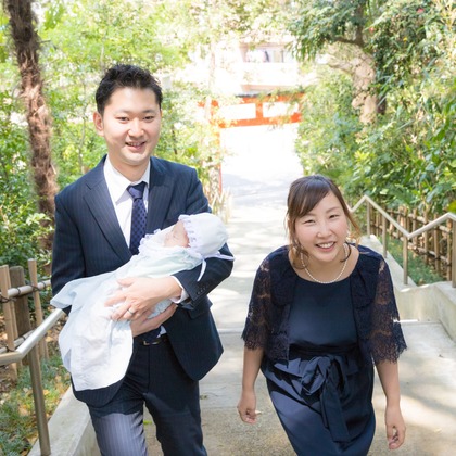 瀧澤 唯が出張撮影したお宮参り, 肌, 衣類が写った前撮り/後撮り出張撮影の写真